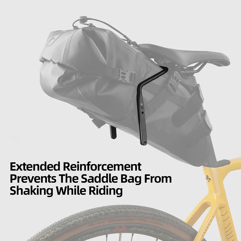Multifunctional Bike Seat Post Stabilizer | Saddle Bag & Water Bottle Holder Stabilizer