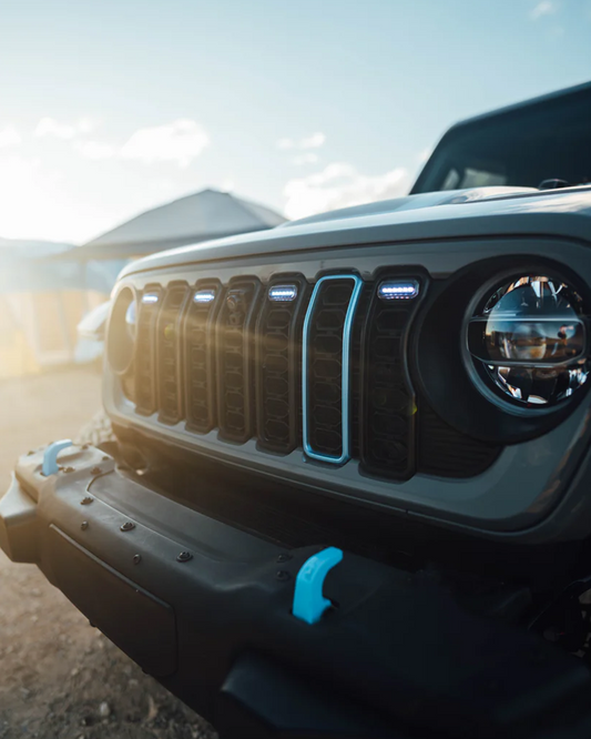 Prerunner Amber/RGB Grille Lights for 24-25 JL JT Grilles