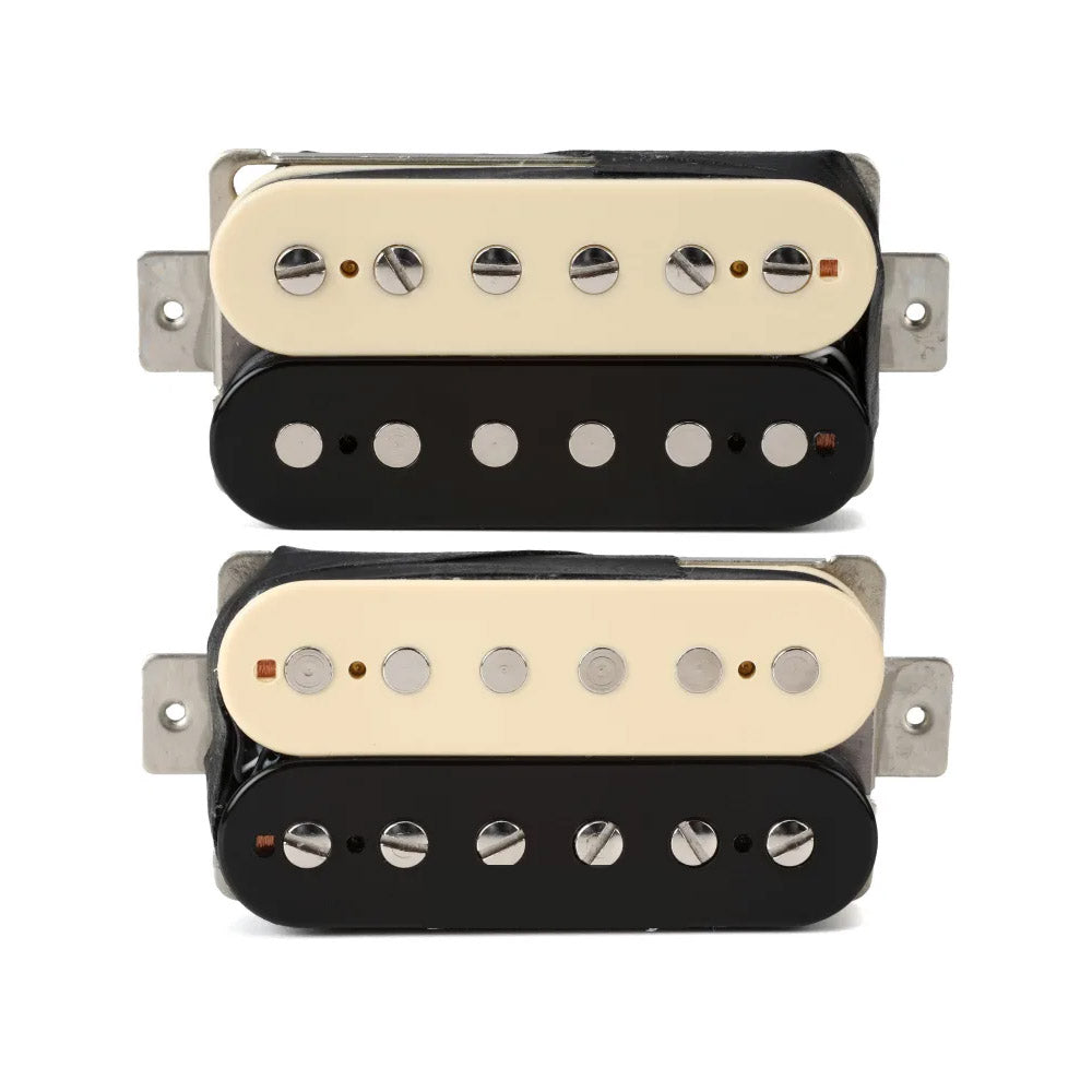 Zebra Humbucker Pickup Set — Short Leg Version