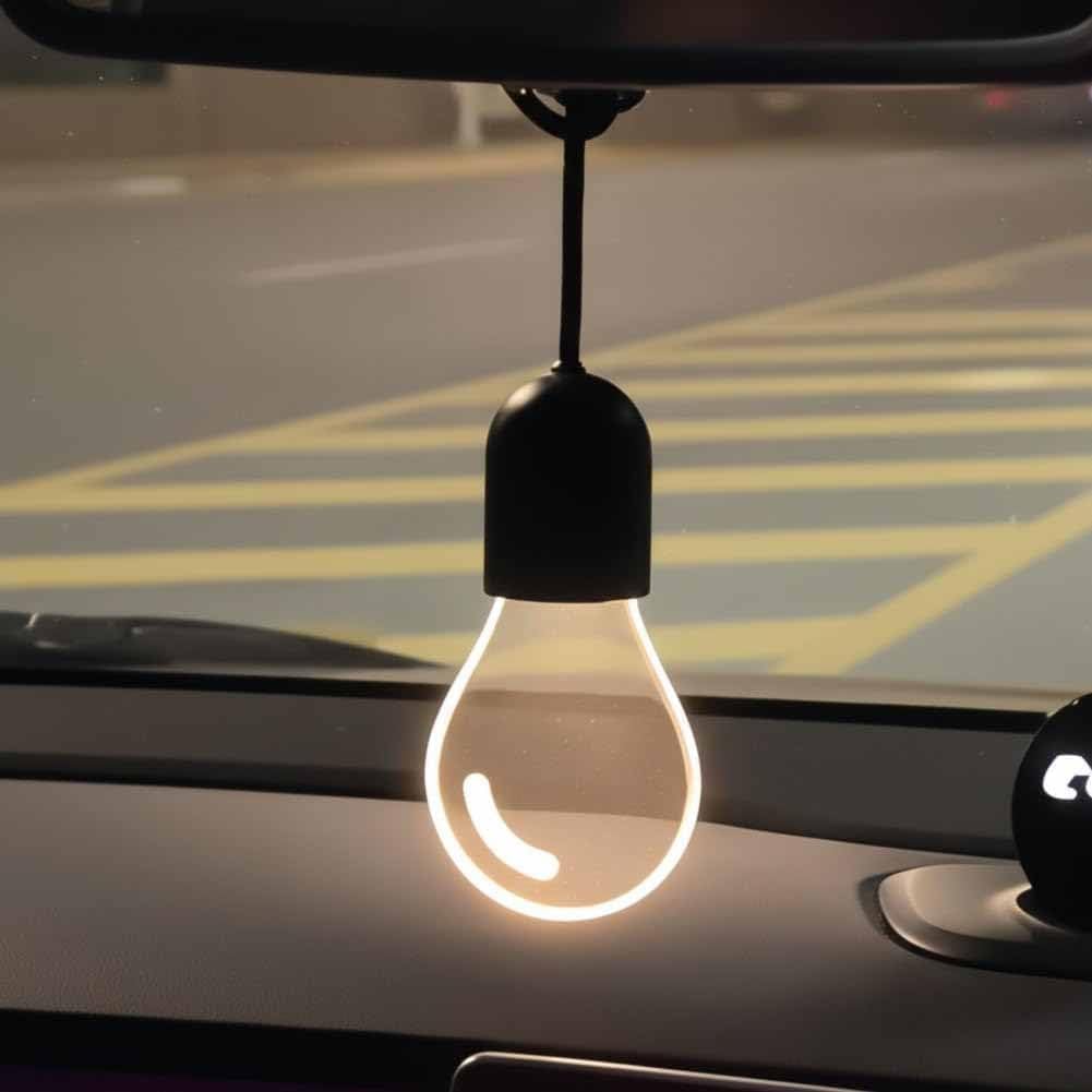 Bulb Car Charm LED Hanging Light