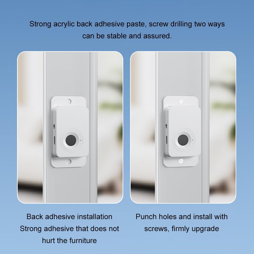 Fingerprint Lock | Food Safety, Advanced Biometric Technology, USB Rechargeable