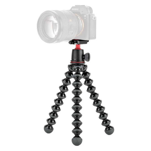 Compact Tripod Stand with 3K Ball Head for Small Cameras
