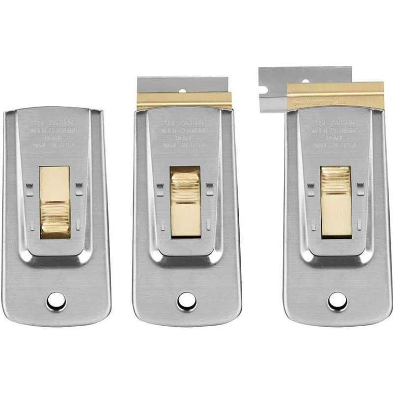 Razor Blade Scraper Tool Set – Heavy-Duty Glass & Adhesive Removal (2-Pack)