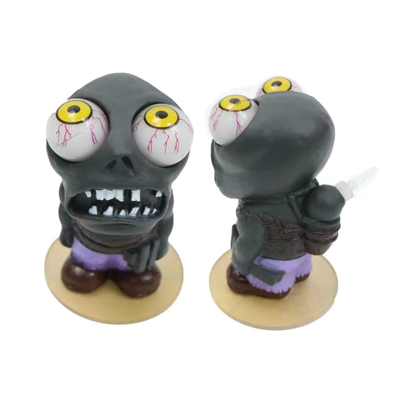 A silicone turbocharged toy whose eyeballs pop out when it accelerates