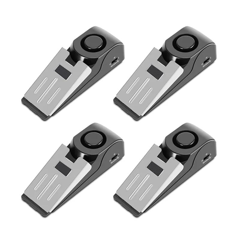 Door Stop Alarm with 120dB Security Alert – Portable Wedge Security Device for Travel, Home