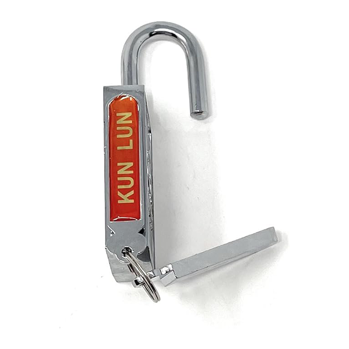 Magnetic padlock, same key