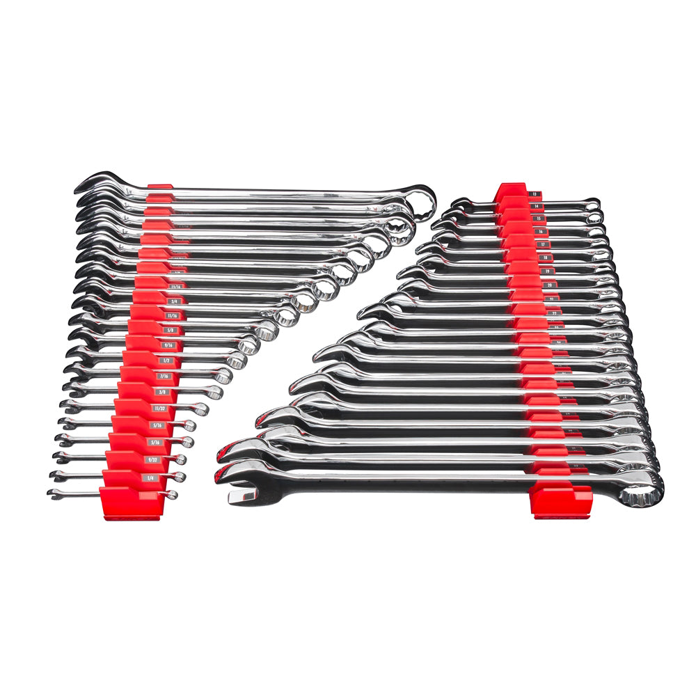 40-Piece Magnetic Modular Wrench Organizer - Professional Edition