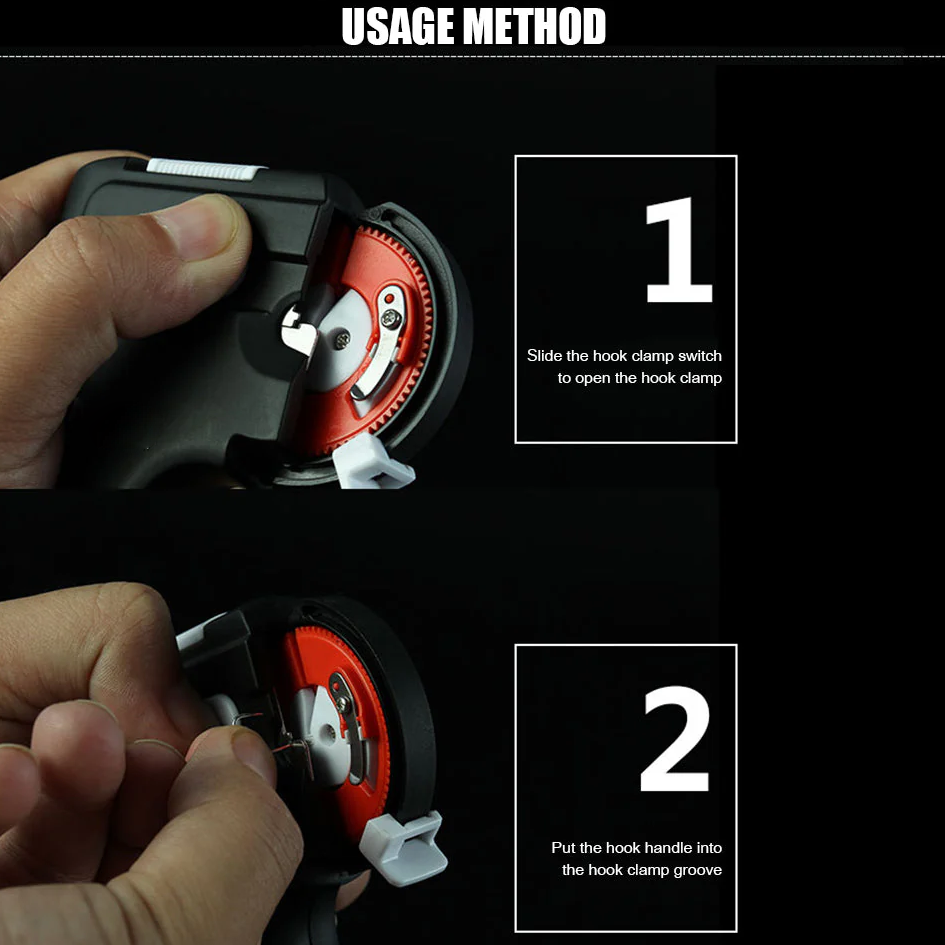Automatic Fishing Knot Tying Tool