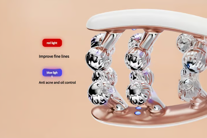 4-in-1 EMS Microcurrent Facial Massager