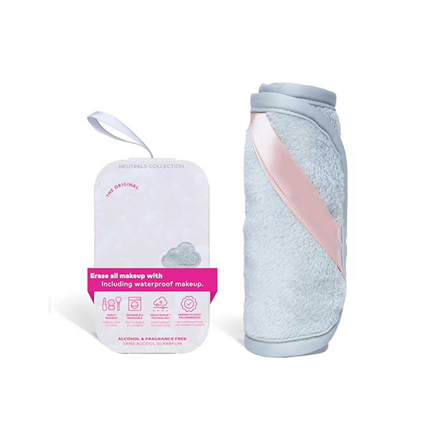 Makeup remover eraser, removes all makeup with just water