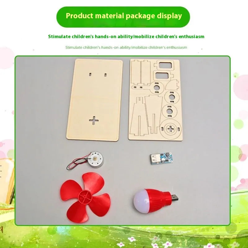 Wooden DIY Tech Toys for Kids - Four Options Available