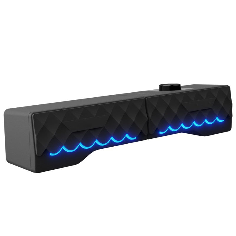 RGB Desktop Computer Speakers – USB Powered Split Gaming Sound Bar