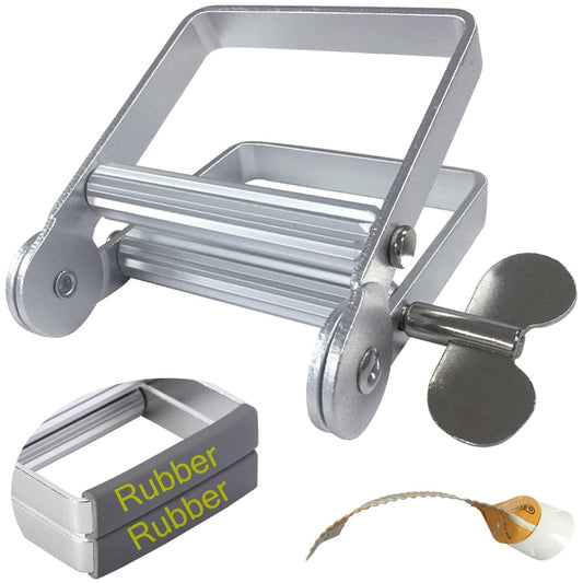 Metal Toothpaste Tube Squeezer | Ideal for Artists, Hair Salons, Painters, and More