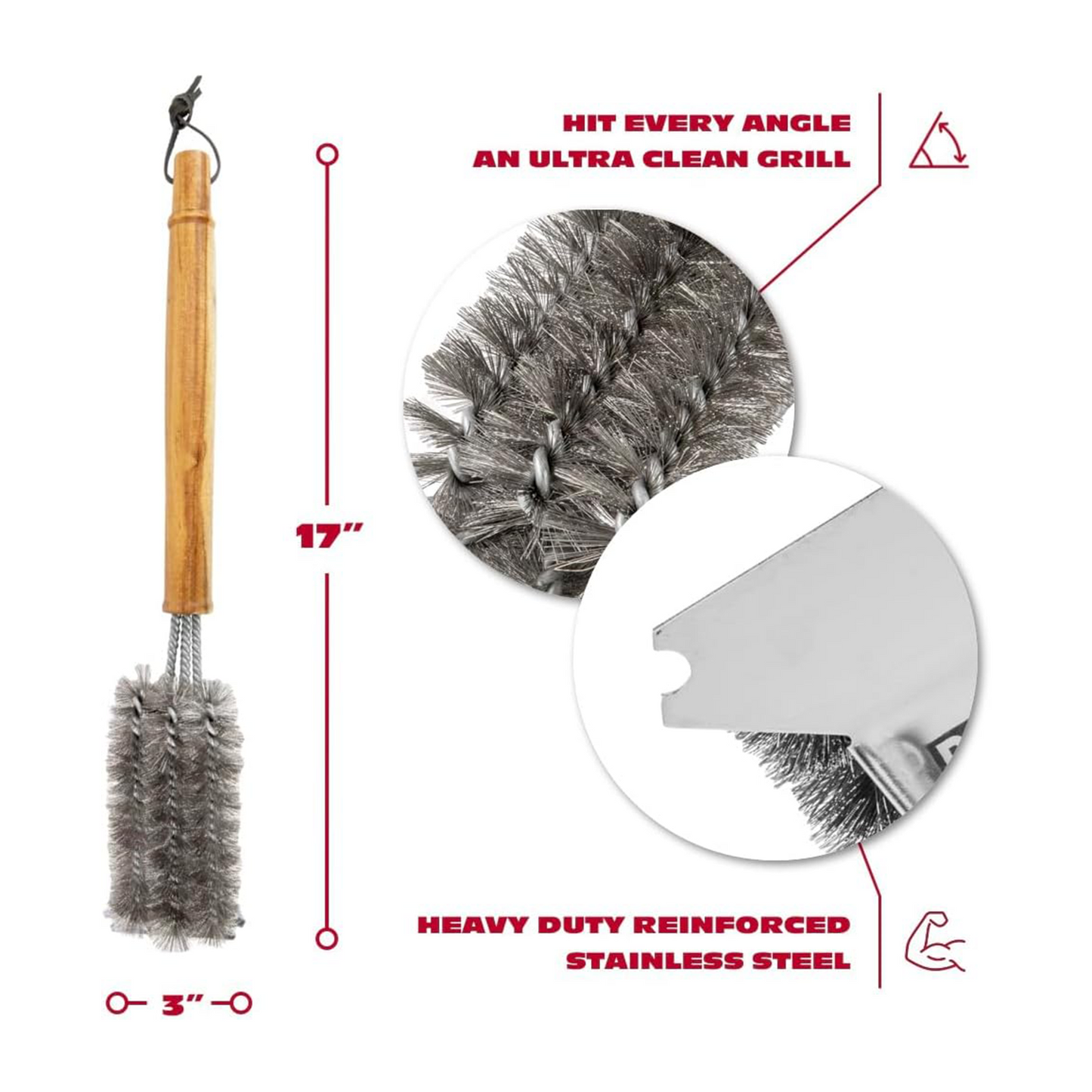 BBQ brushes and scrapers – Outdoor BBQ brushes