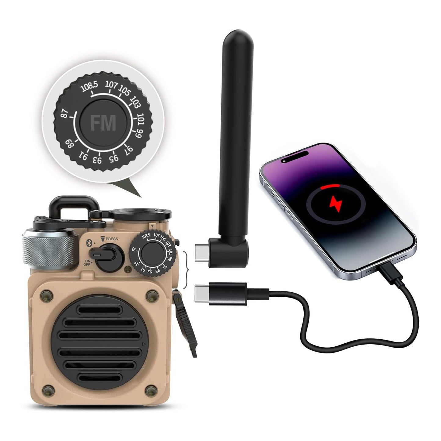 Portable Mini Bluetooth Speaker | Wild Mini Outdoor Travel Waterproof Speaker