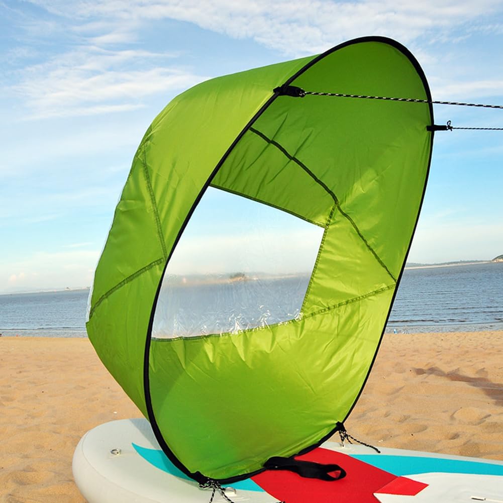 Kayak Sail – Foldable and Durable Sail with Transparent Window, Suitable for Kayaks and Canoes