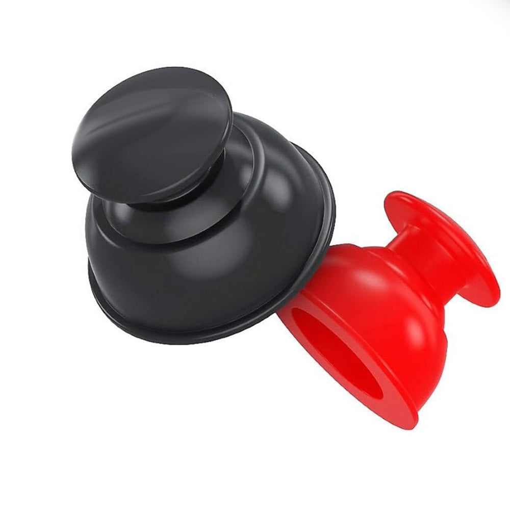 Portable Cupping Set (2-Piece with Carrying Case) — Traditional Chinese Therapy Home Massage Tool