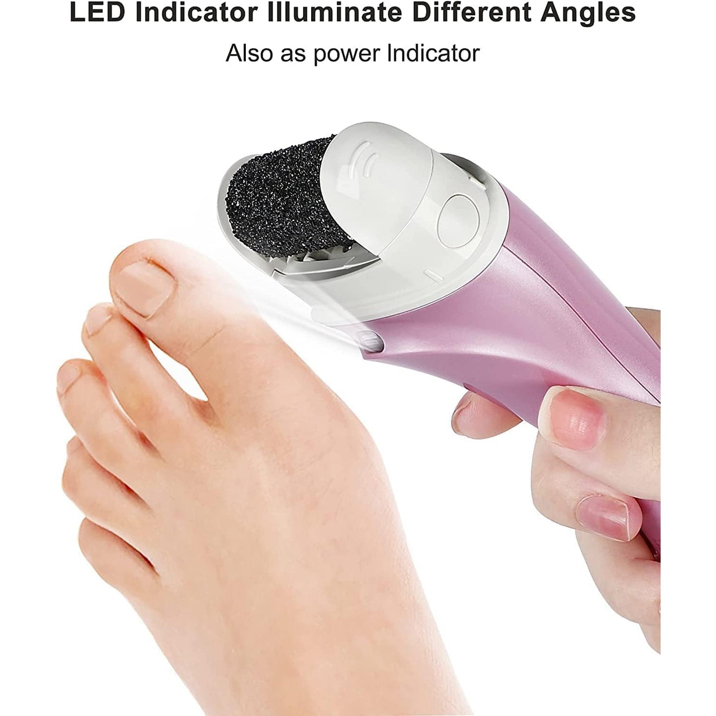 Electric Callus Remover | Rechargeable Portable Foot Grinder Set