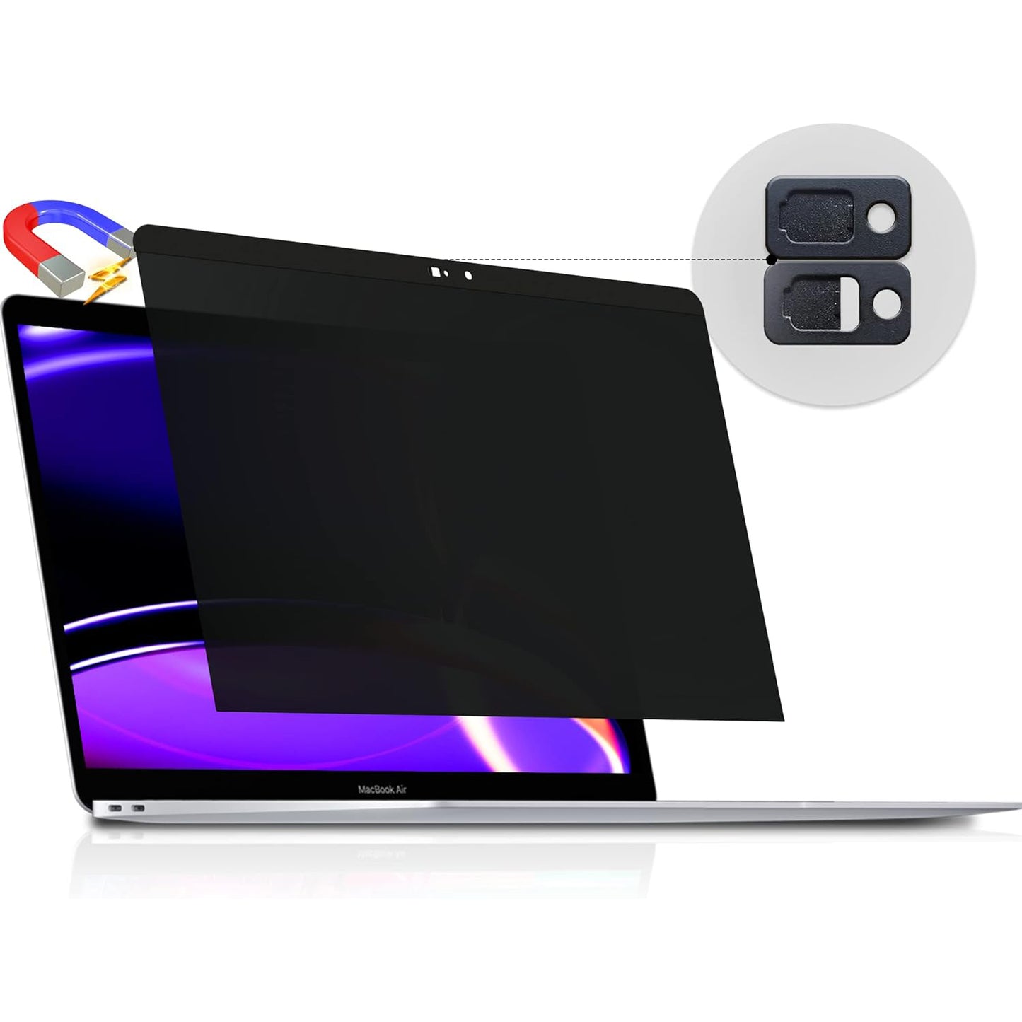 Magnetic Anti-Spy Screen Protector for 14-inch MacBook Pro (2021-2025, M1-M5)