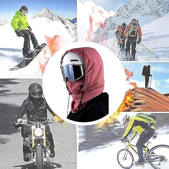 Waterproof Fleece-Lined Hood for Outdoor Adventures
