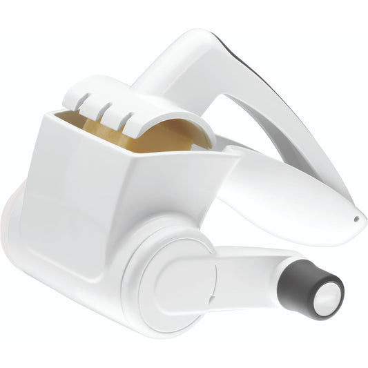 Classic Rotary Cheese Grater | Comfortable Handle & Easy-to-Clean Drum