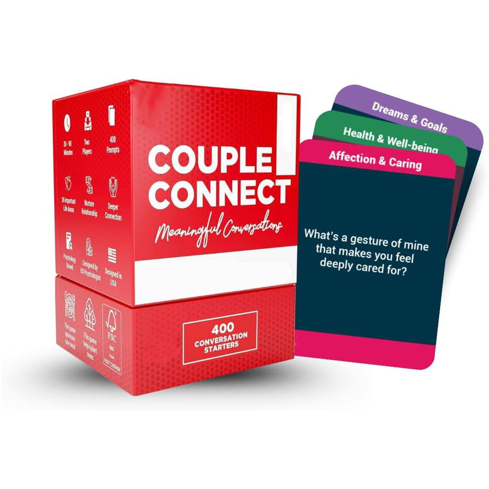 Therapeutic Conversation Cards | 400 Cards to Rebuild Trust & Deepen Intimacy