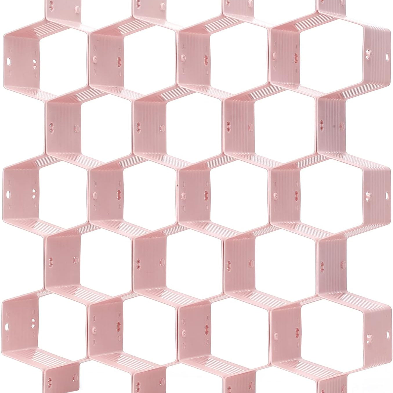 Honeycomb Drawer Organizer — 8-Piece Underwear Socks Cosmetics Storage Divider Set