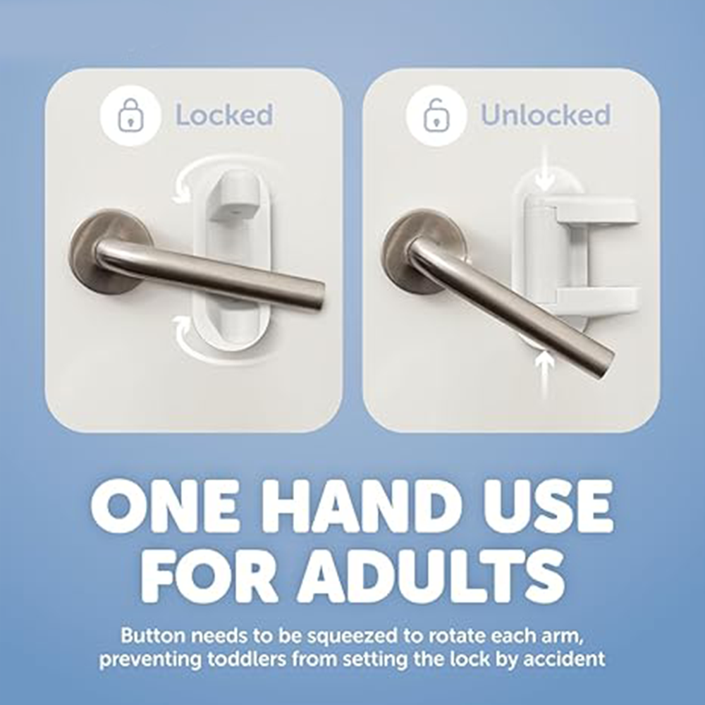 Baby door handle locks (3-6pack)