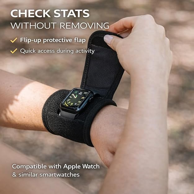 Smartwatch strap protection with D3O® shock protection technology