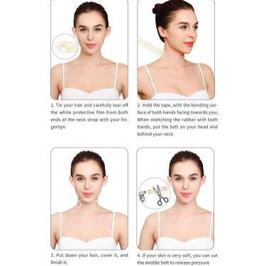 Invisible Neck Lift Tape — Instant Firming Neck Skin Beauty Strips