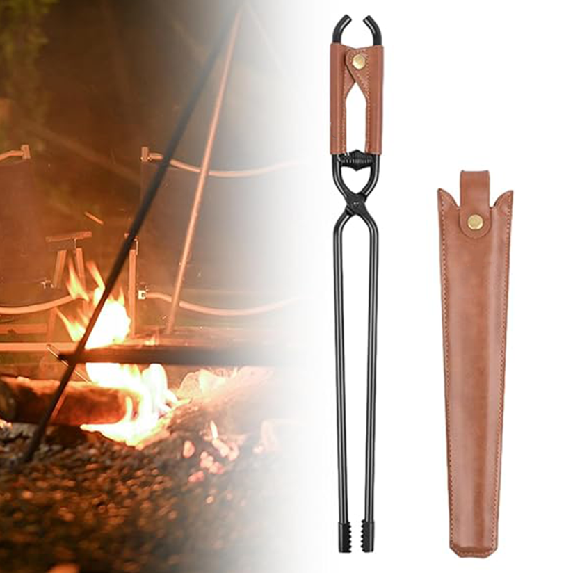 Wilderness camping pliers - essential for charcoal burning and tree branch gathering