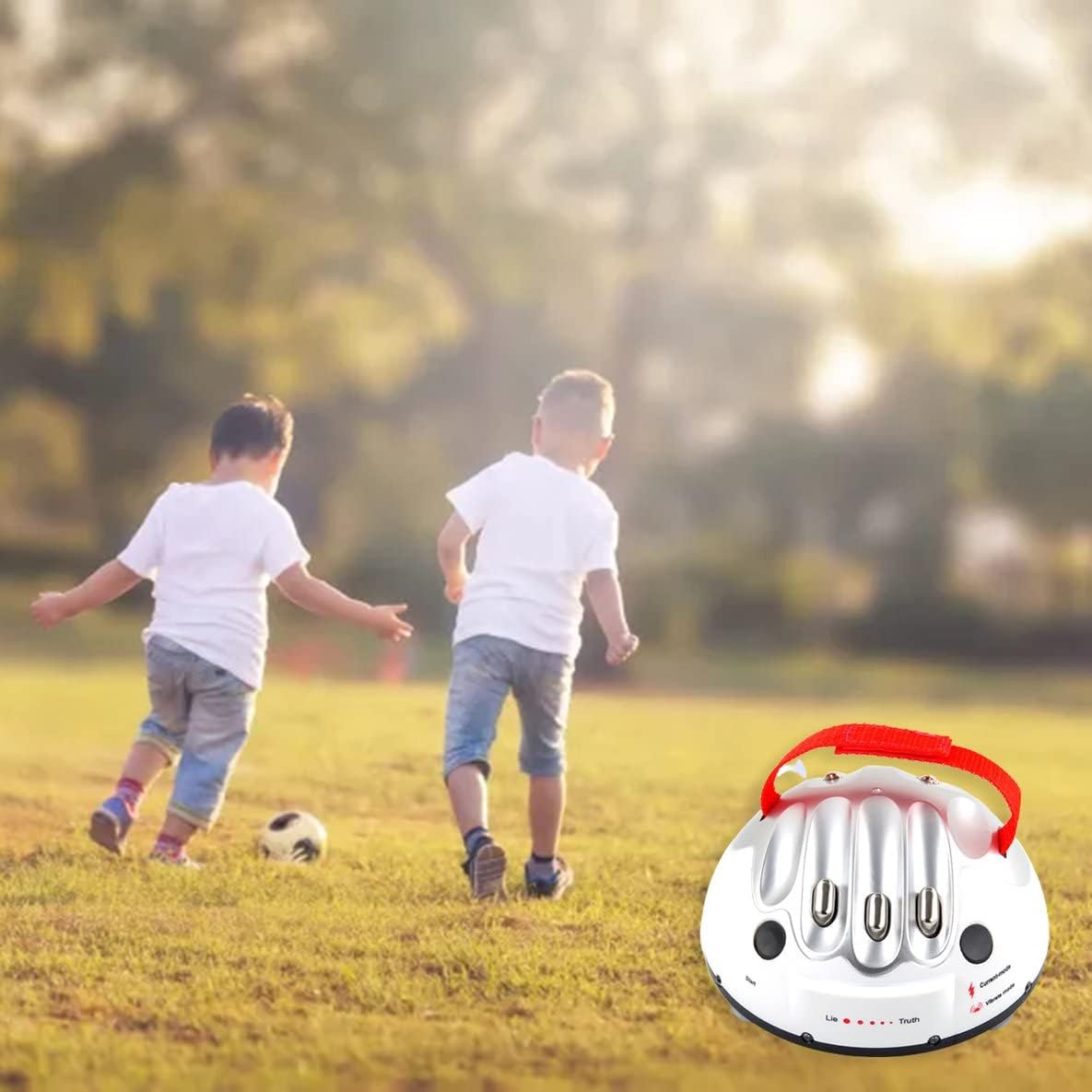 Micro Electric Shock Lie Detector Fun Game