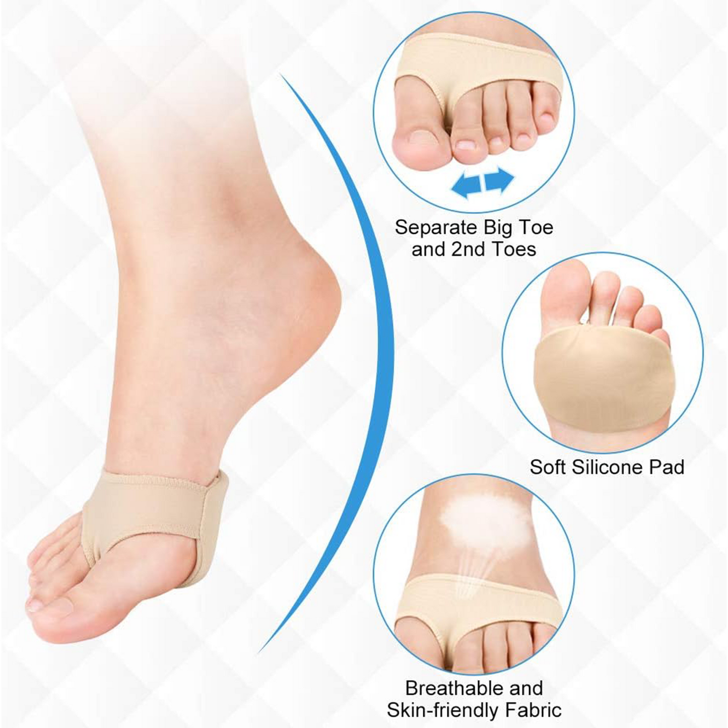 Arch support orthotics for plantar fasciitis
