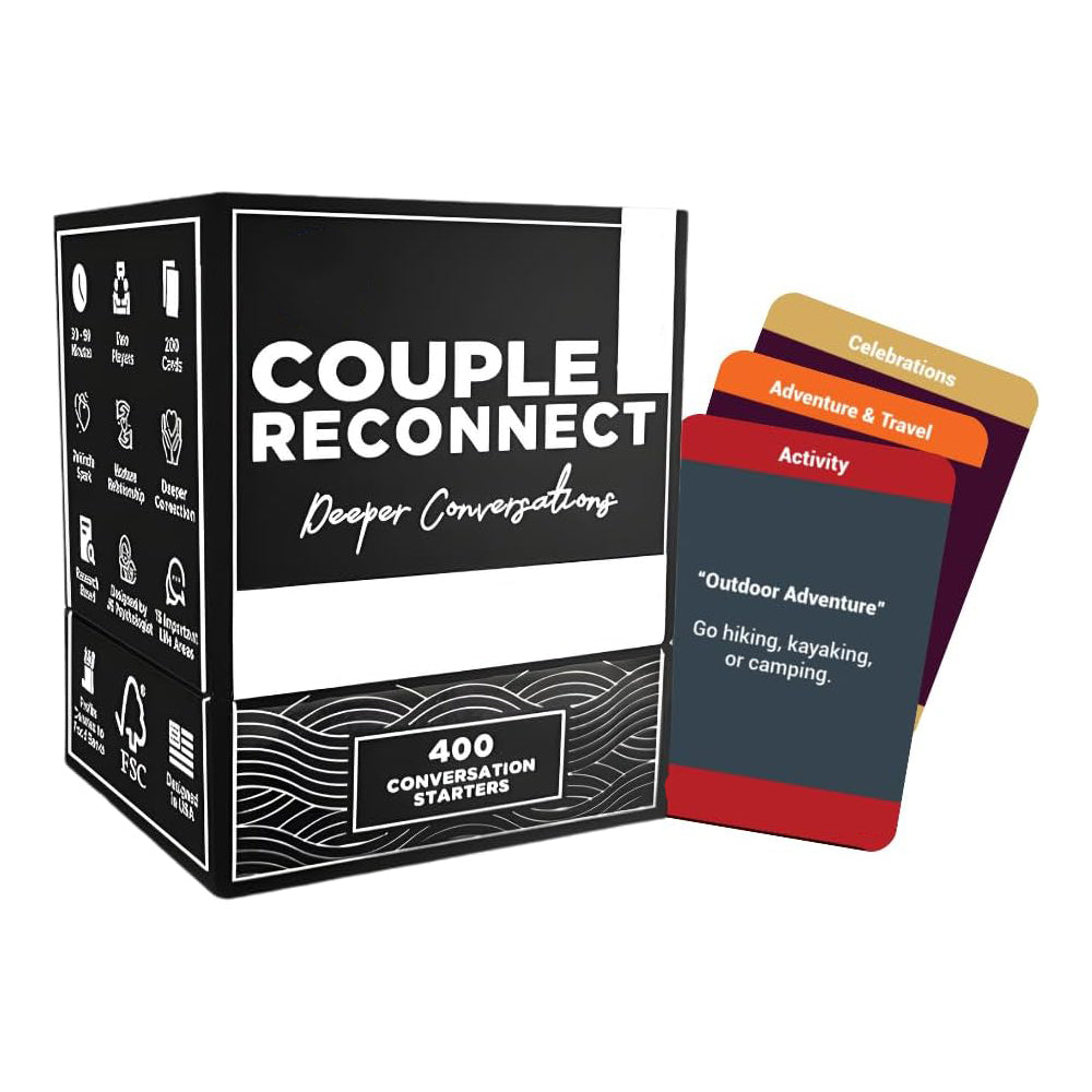 Therapeutic Conversation Cards | 400 Cards to Rebuild Trust & Deepen Intimacy