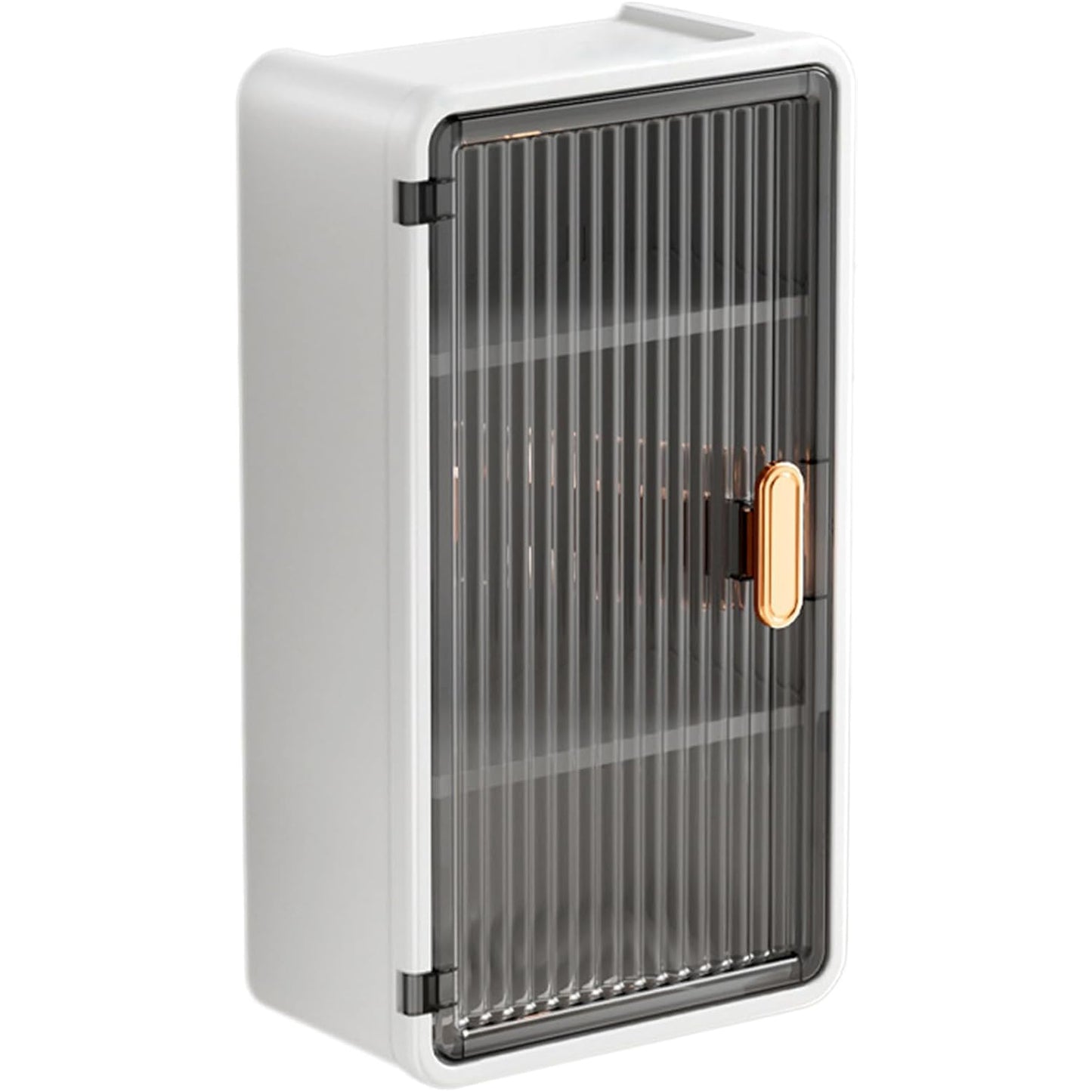 Multi-Functional Wall-Mounted Storage Cabinet with Tissue Box