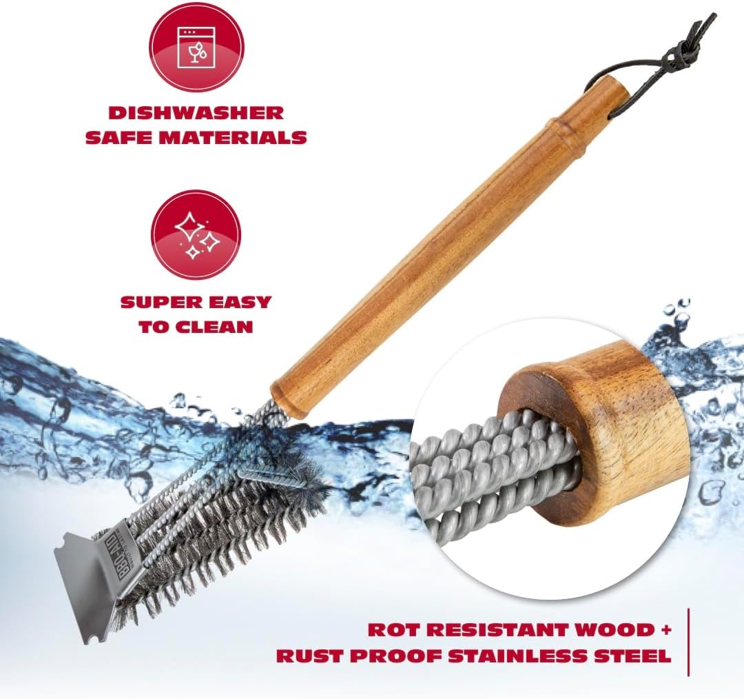 BBQ brushes and scrapers – Outdoor BBQ brushes