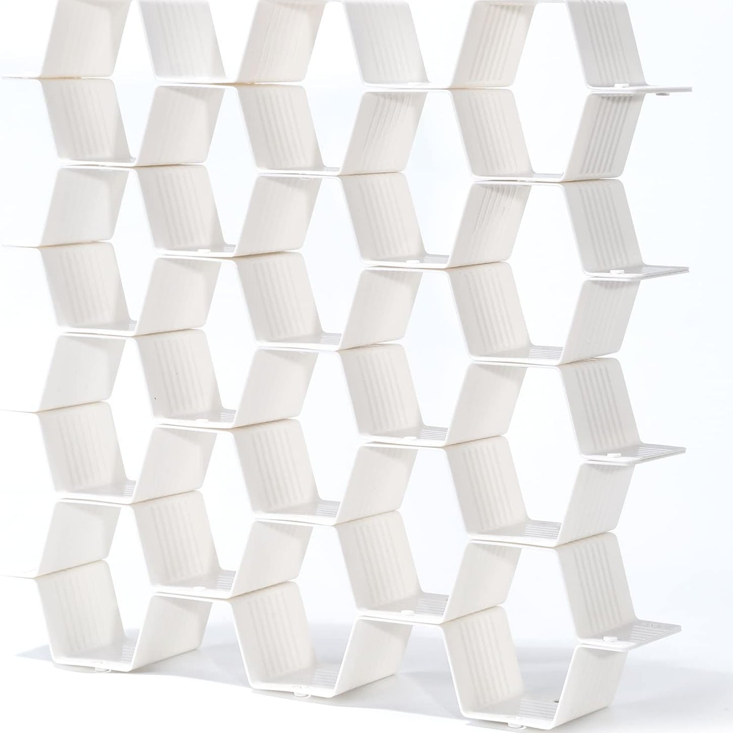 Honeycomb Drawer Organizer — 8-Piece Underwear Socks Cosmetics Storage Divider Set