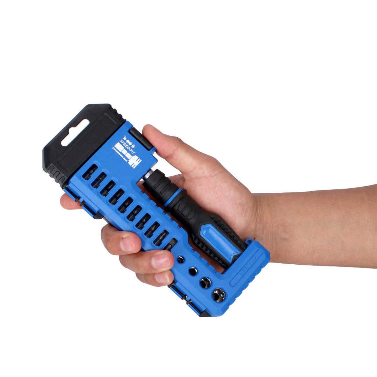 26-Piece Screwdriver & Socket Set – Interchangeable Bits, Extension & Magnetic Bar