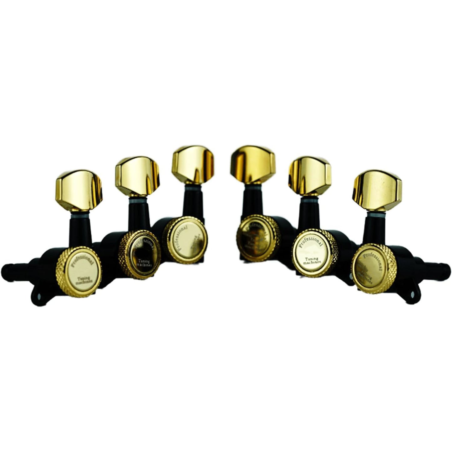 Guitar Locking Tuners (3 Left + 3 Right) - 1:18 Gear Ratio