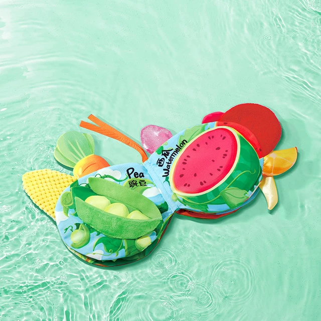 Colorful Polyester Cloth Book – Multi-Sensory Learning for Babies