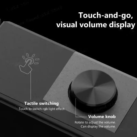 RGB Desktop Computer Speakers – USB Powered Split Gaming Sound Bar