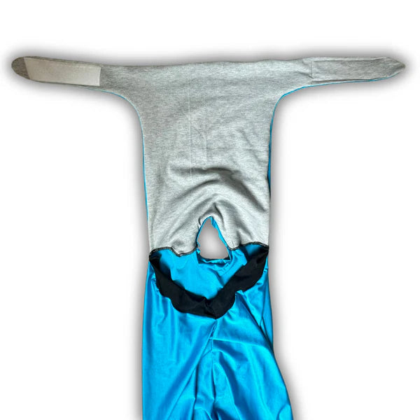 Dog surgical gown, exquisitely designed and soft against the skin.=