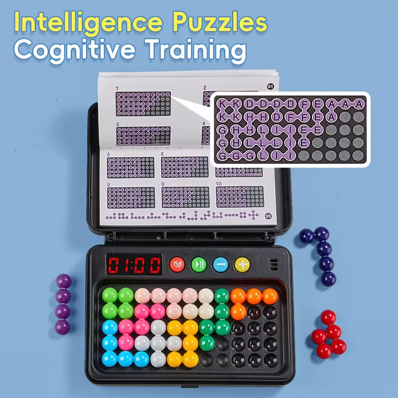 500-Level IQ Puzzle Smart Challenge Game with Timer