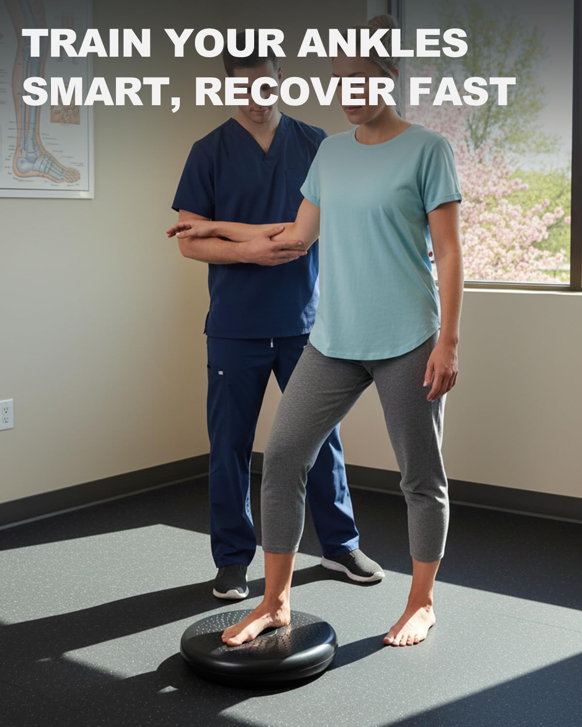 Muscle pad core balance disc