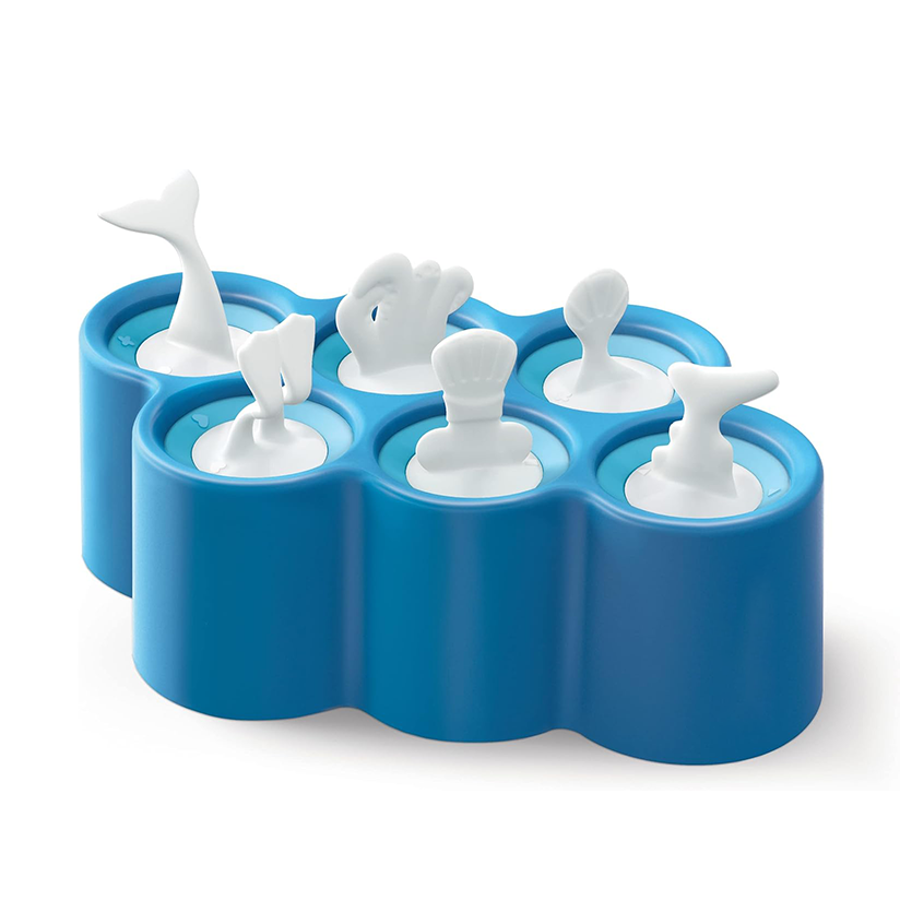 Fish-shaped popsicle mold