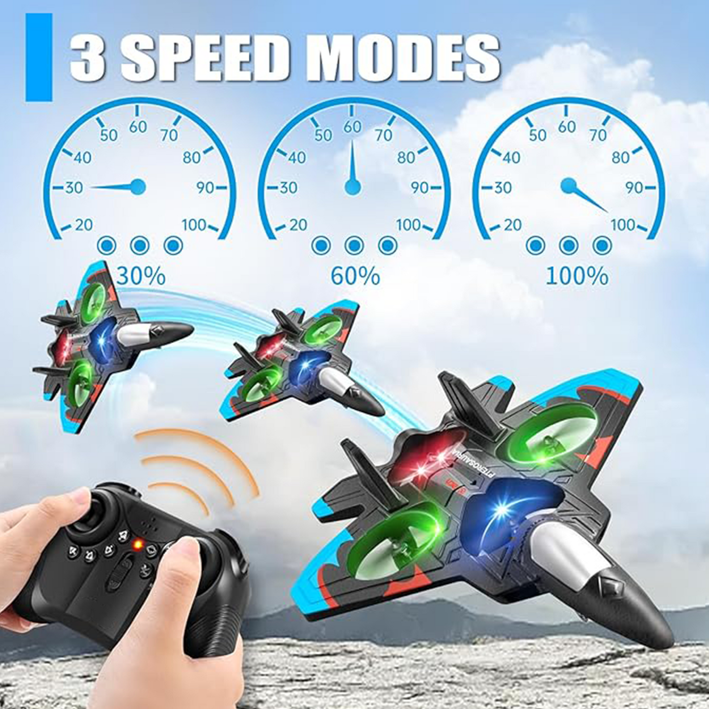 V32 Foam Remote Control Airplane