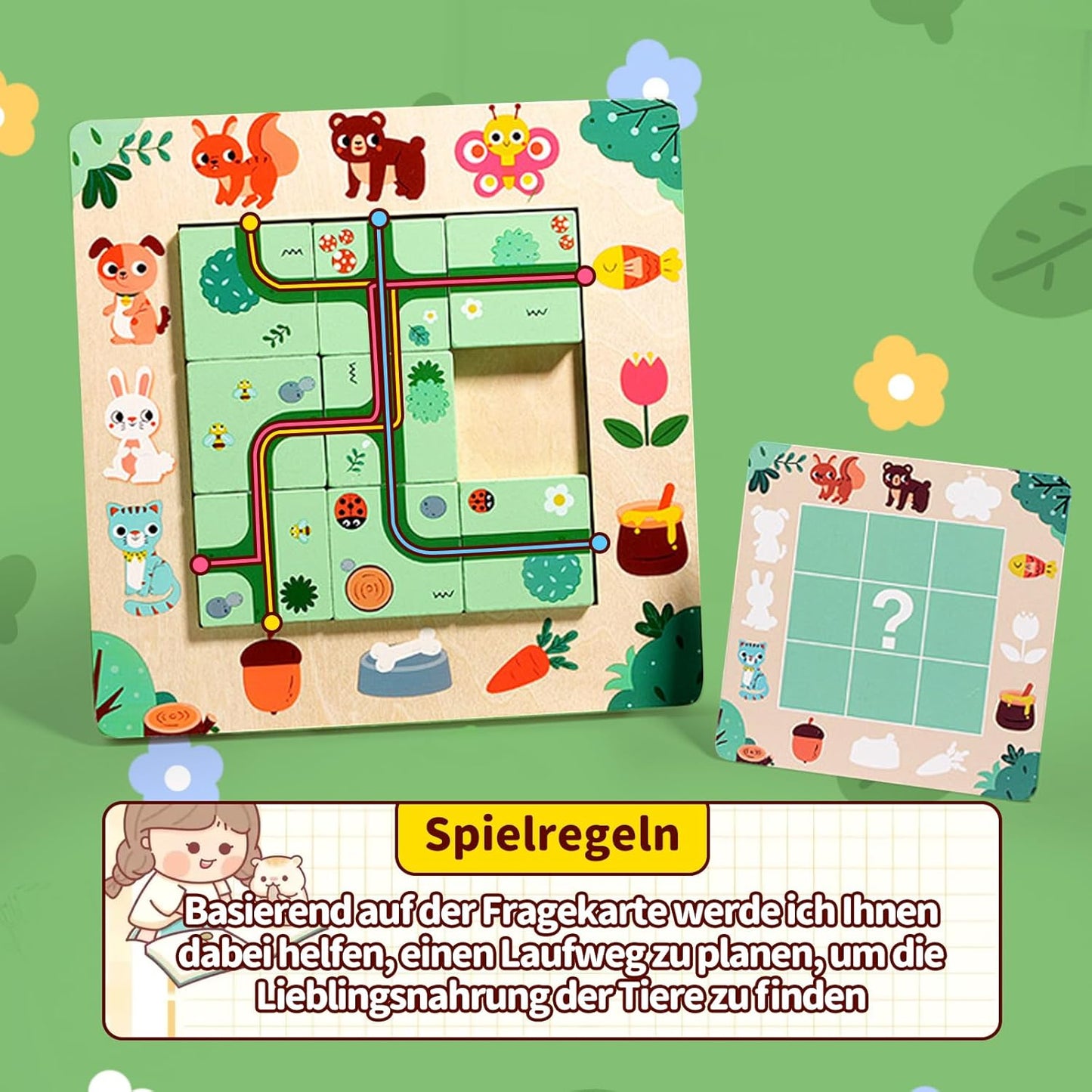 Montessori Wayfinding Puzzle Board