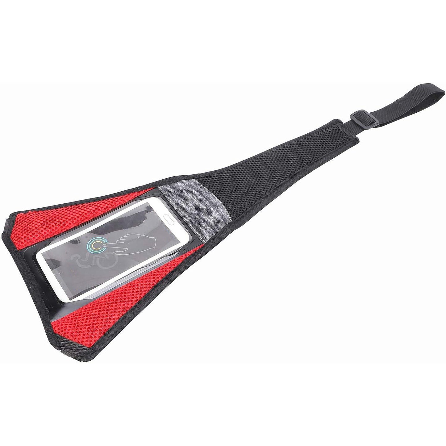 Bicycle Welding Protector, Mesh Sweat Guard with Mobile Pocket