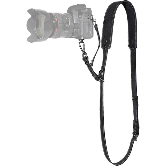 Black Matte Single Camera Strap
