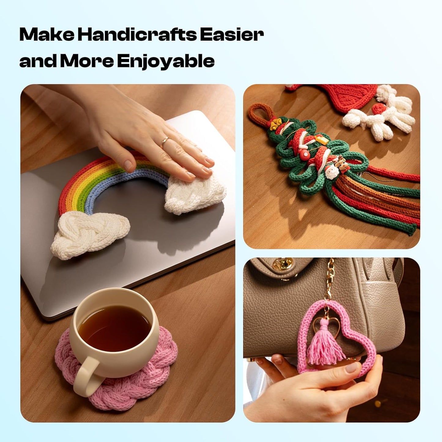 Electric Knitting Machine | Efficient Automatic Knitting Tool for DIY Crochet Enthusiasts